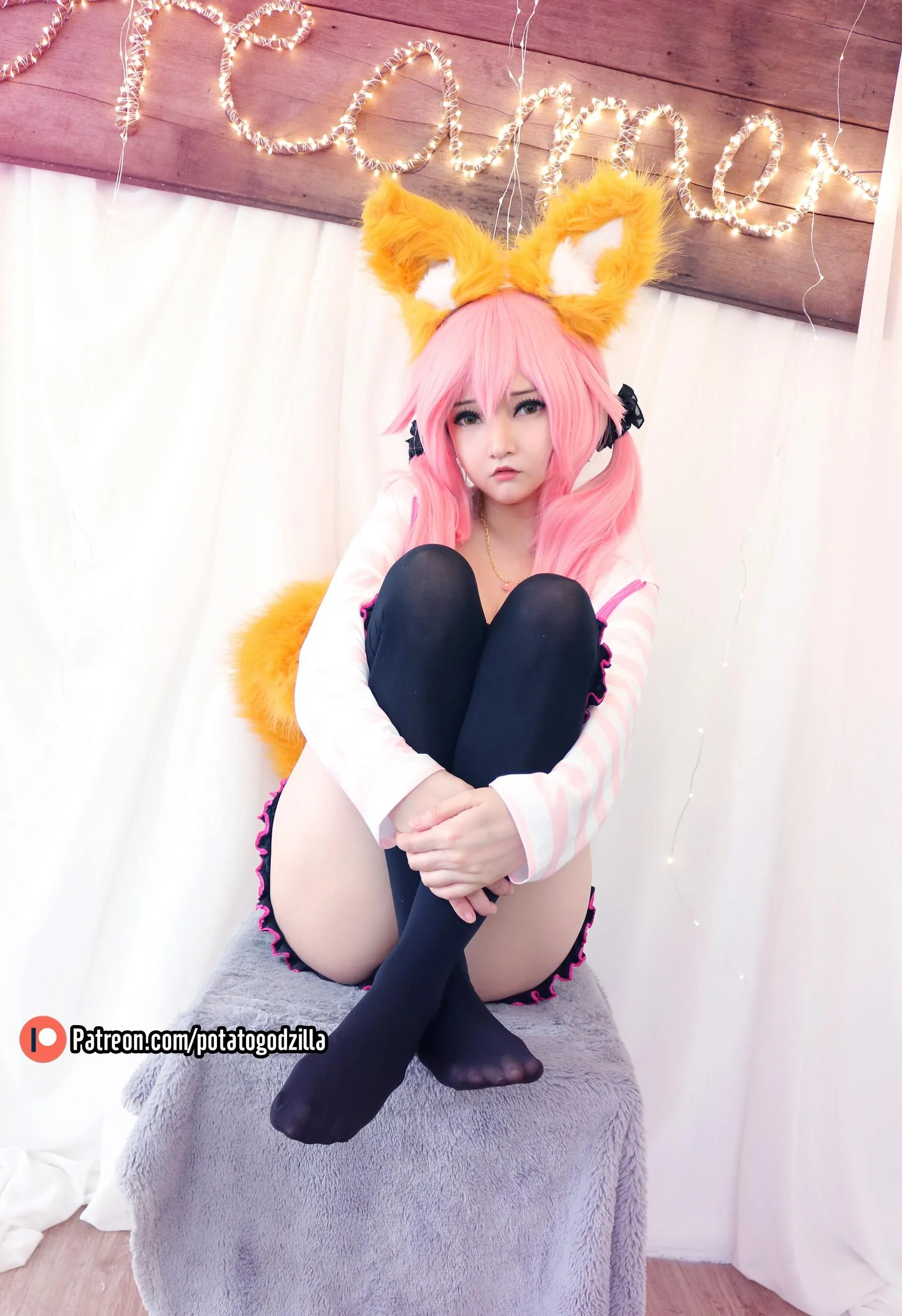 Potato Godzilla – NO.76 Tamamo School Uniform [50P]插图4